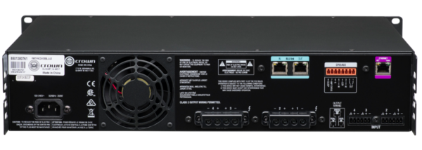 CDI4X300BL 4 CHANNEL POWER AMPLIFIER 300 WATTS PER CH , BLU LINK INPUT